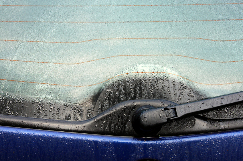 Car window Demist cleaning pad